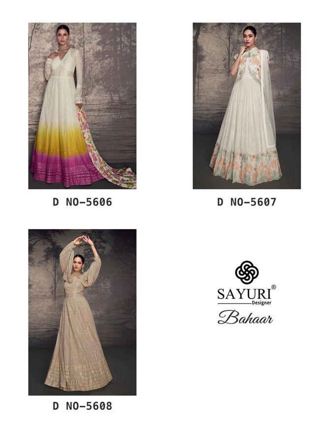 Bahaar By Sayuri Designer Georgette Readymade Suits Orders In India